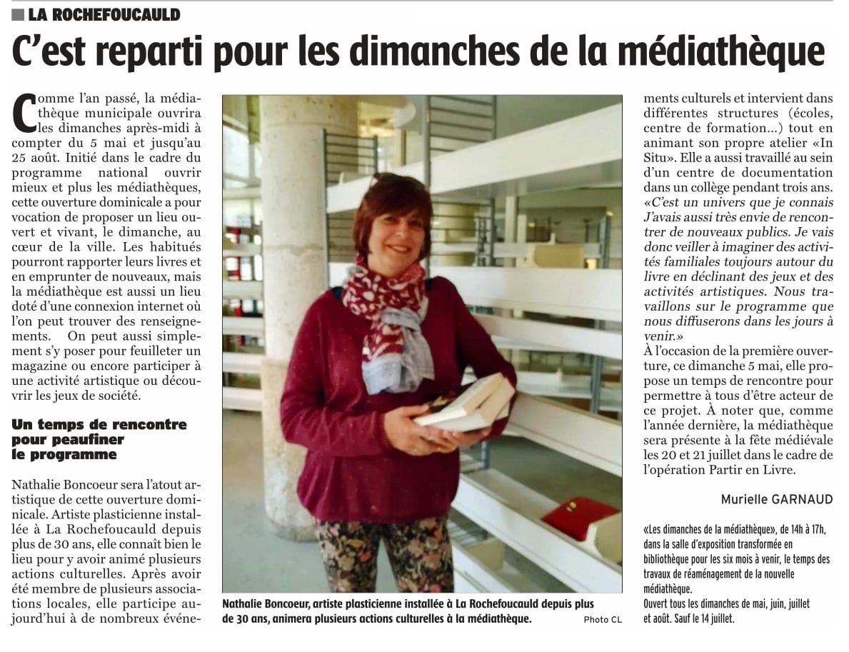 article Charente Libre